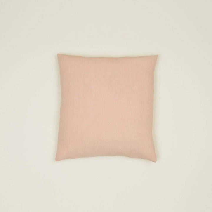 Simple Linen Pillows - Hawkins New York Throw Pillows - 18" x 18" - Blush - HORNE