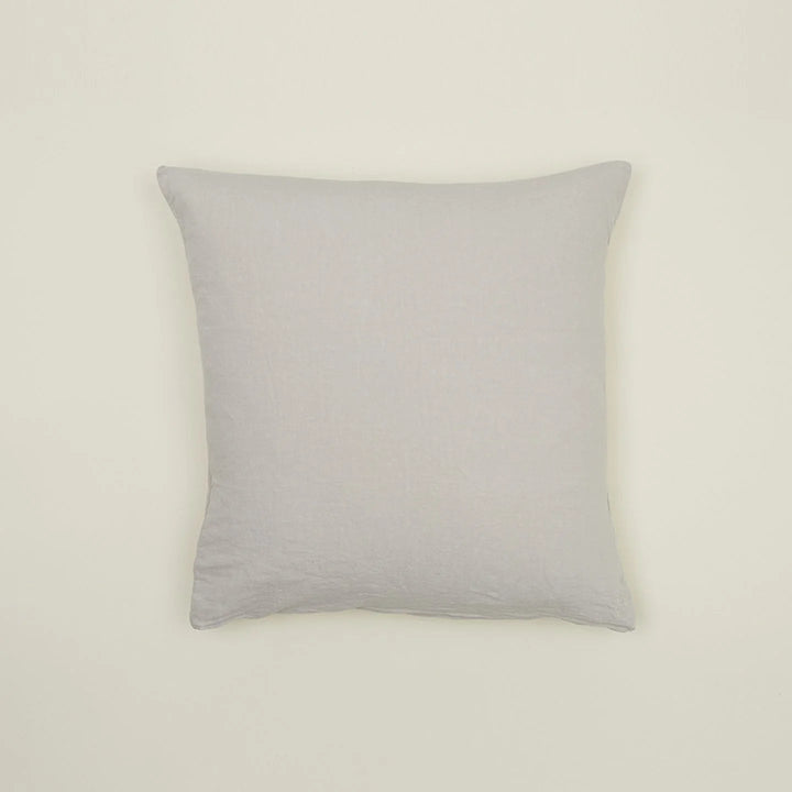 Simple Linen Pillows - Hawkins New York Throw Pillows - 22" x 22" - Light Grey - HORNE