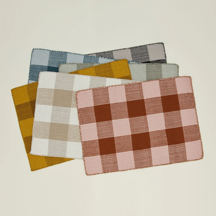 Simple Plaid Rug - Hawkins New York Rugs - Sky/Peacock - 2'W x 3'L - HORNE