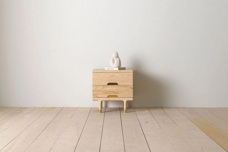 Simple Side Table - Ash - Kalon Studios Bedside Tables - HORNE
