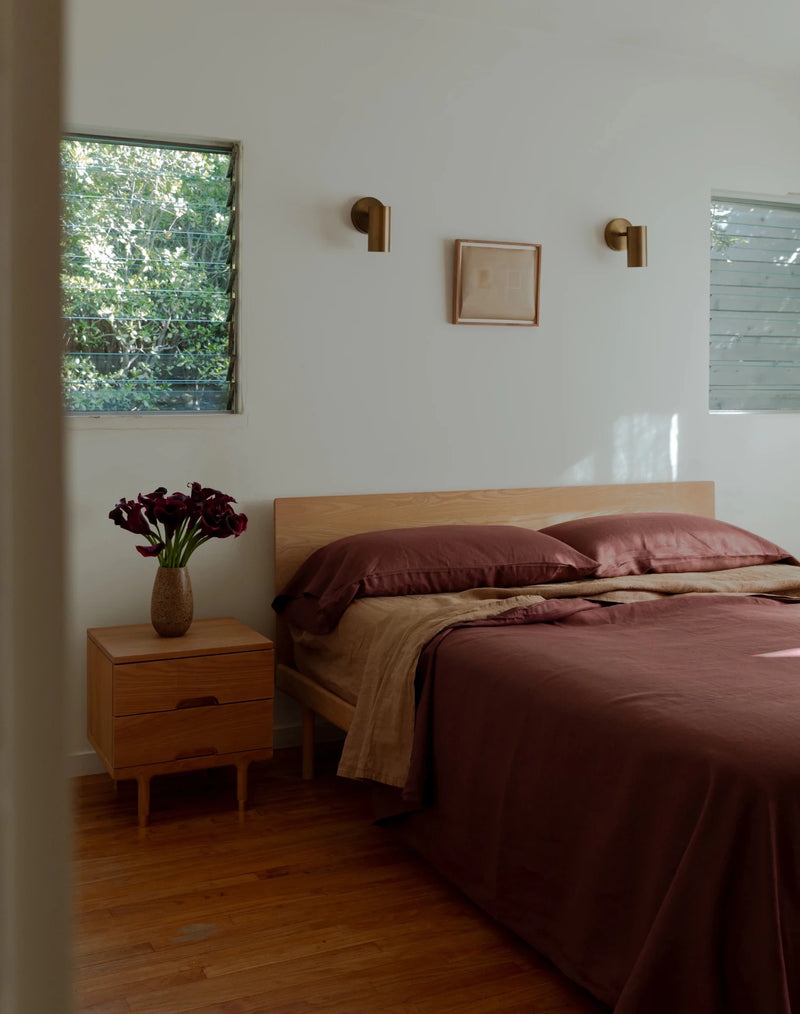 Simple Side Table - Ash - Kalon Studios Bedside Tables - HORNE