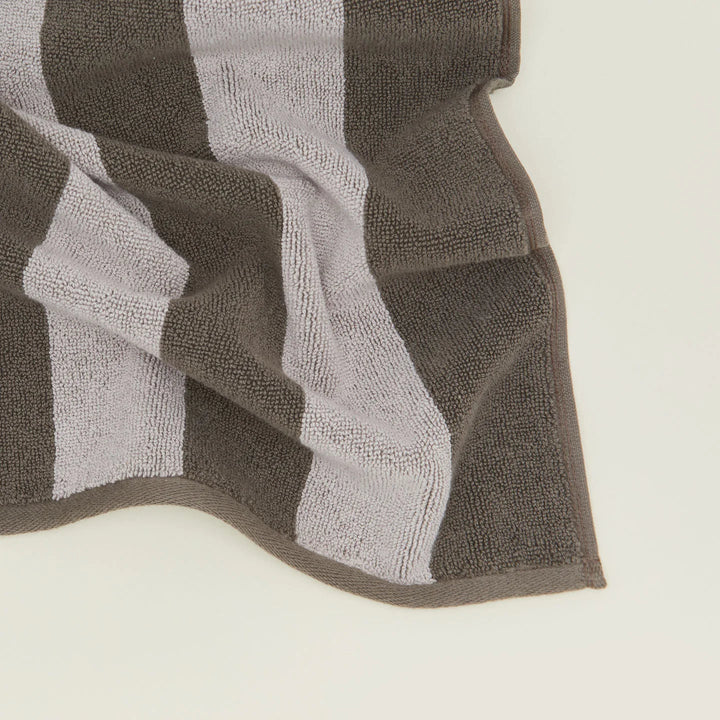 Simple Striped Terry Bath Mat - Hawkins New York Bath - Sky/Peacock - HORNE