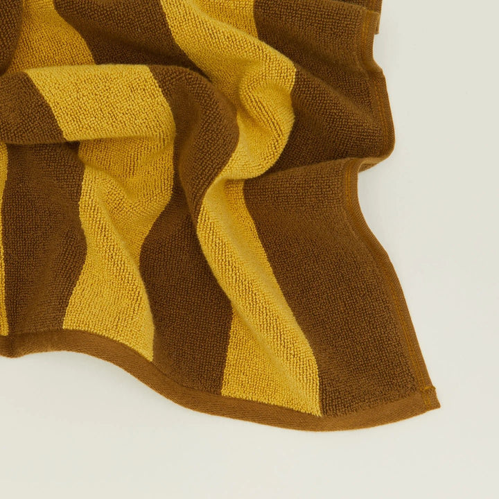 Simple Striped Terry Bath Mat - Hawkins New York Bath - Sky/Peacock - HORNE