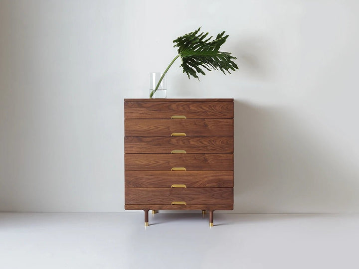 Simple Tallboy Dresser - Kalon Studios Dressers - Ash - HORNE