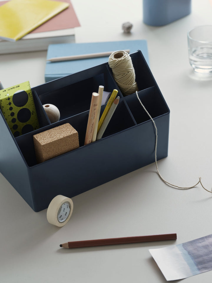 Sketch Toolbox - Muuto Storage + Organization - Midnight Blue - HORNE