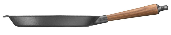 Skillet with Walnut Handle - 11" - SKEPPSHULT - Cookware - HORNE