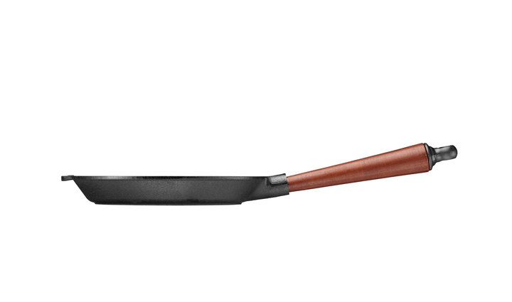 Skillet with Walnut Handle - 8.5" - SKEPPSHULT - Cookware - HORNE