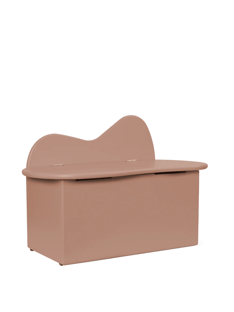 Slope Storage Bench - Ferm Living - Shelving - Cashmere - HORNE