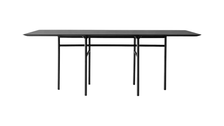 Snaregade Dining Table - Rectangular - Audo Copenhagen Tables - Black | Black Oak - HORNE