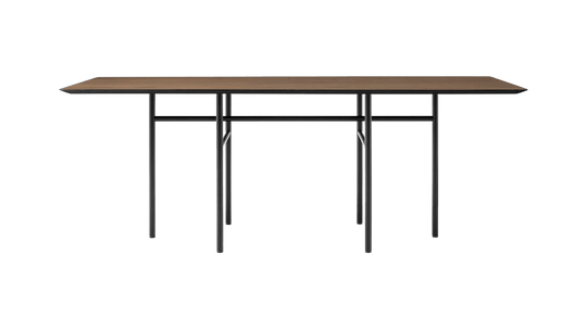 Snaregade Dining Table - Rectangular - Audo Copenhagen Tables - Black | Dark Stained Oak - HORNE