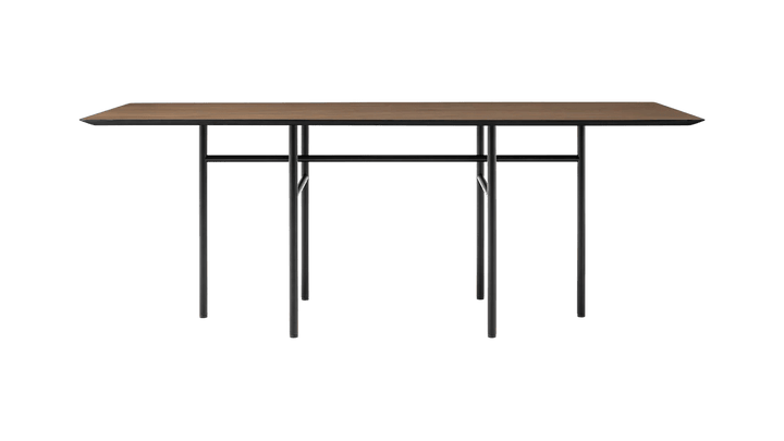 Snaregade Dining Table - Rectangular - Audo Copenhagen Tables - Black | Dark Stained Oak - HORNE