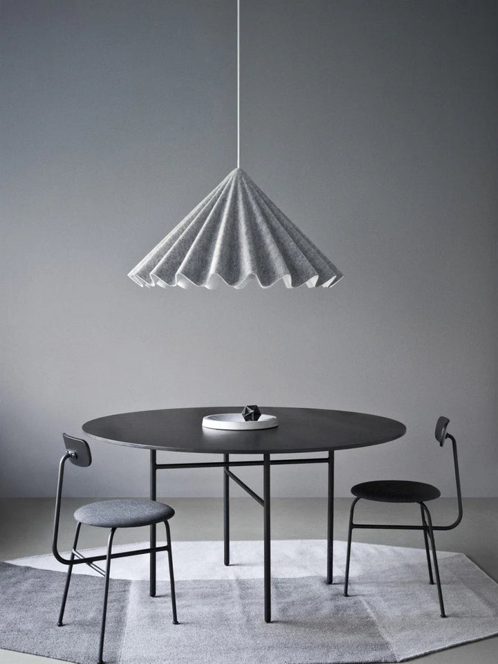 Snaregade Dining Table - Round - Audo Copenhagen Tables - Black | Dark Stained Oak - 120 - HORNE