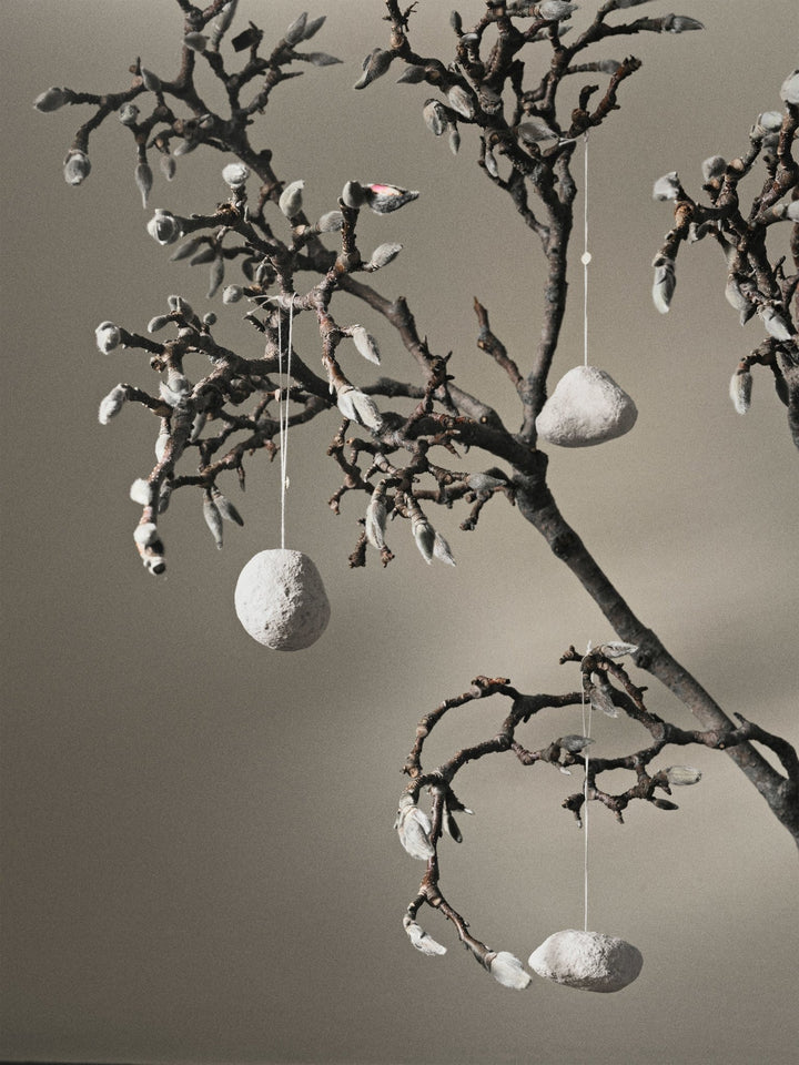 Snowball Ornaments - Set of 3