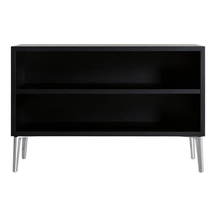 Sofa So Good Shelf - Moooi Shelving - DEMI DOUBLE SHELF - Black stained - HORNE