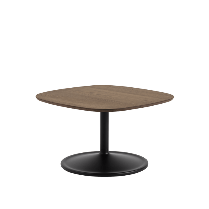 Soft Coffee Table - Square - Muuto Table + Task - Dark Oiled Oak/Black - HORNE