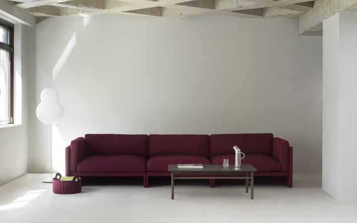 Softy Modular Sofa 4-Seater - Normann Copenhagen Modular Sofas - Ultra Leather - 41599 Black - HORNE