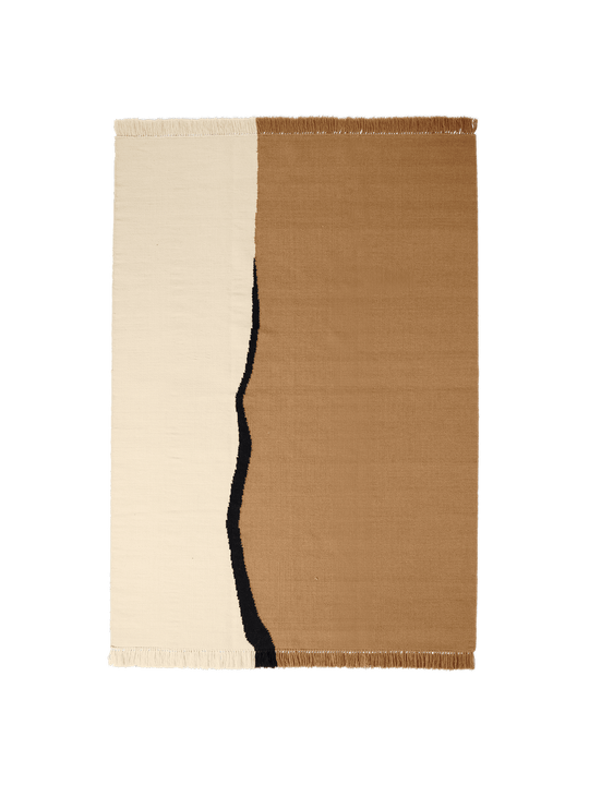 Soil Kelim Rug - Ferm Living Rugs - 94.5" x 66.9" - HORNE