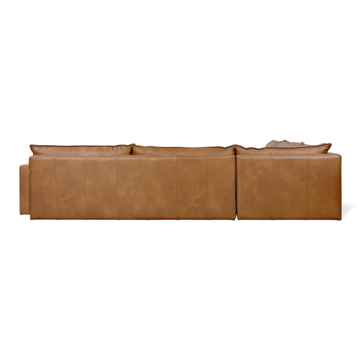 Sola Bi - Sectional - Gus* Modern - Sofas - Raleigh Chestnut Leather - HORNE