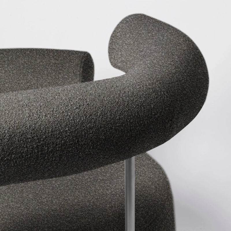 Solitude Lounge Chair - Kristina Dam Chairs - Dark Grey - HORNE