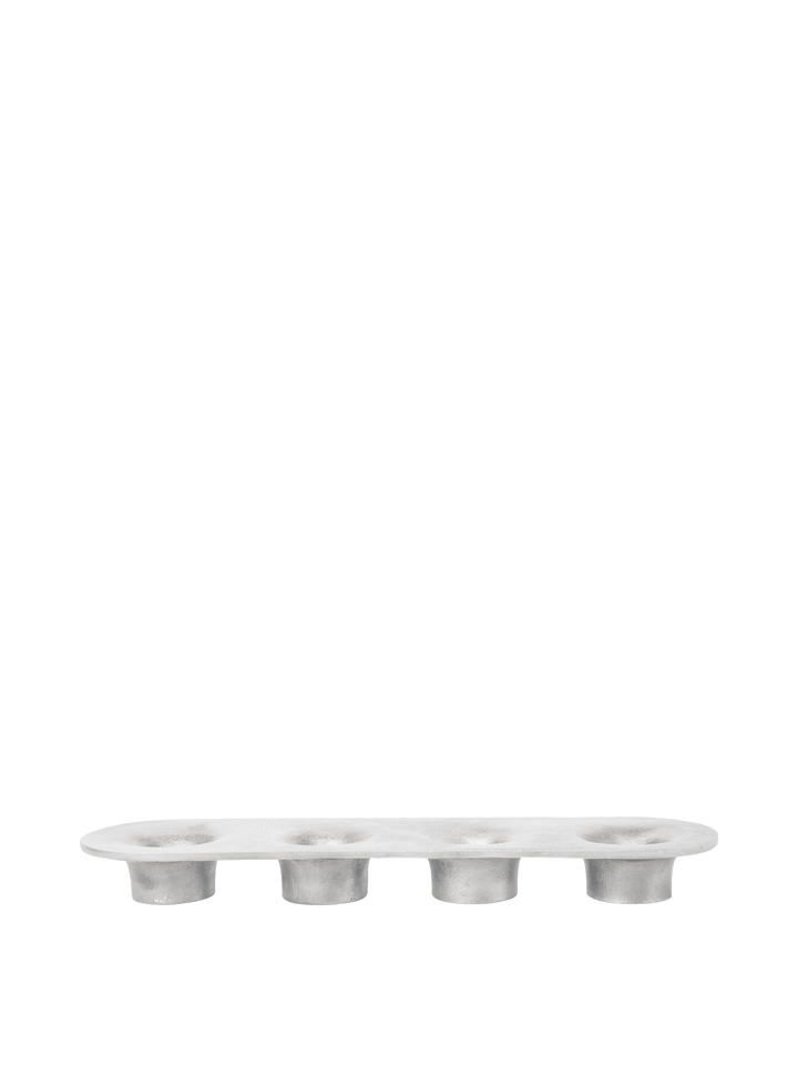 Soothe 4 Candle Holder - Ferm Living Candle Holders - Aluminium - HORNE
