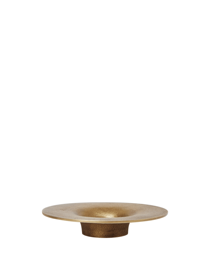 Soothe Block Candle Holder - Ferm Living Candle Holders - Aluminium - HORNE