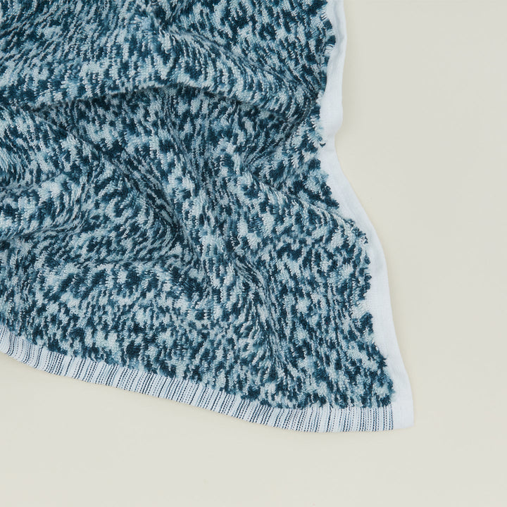 Space Dye Terry Bath Towel - Hawkins New York - Bath - Peacock - HORNE