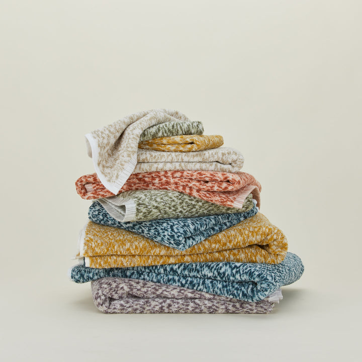 Space Dye Terry Bath Towel - Hawkins New York - Bath - Peacock - HORNE