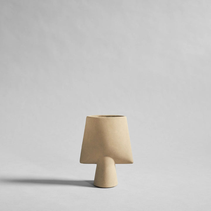 Sphere Vase Square - 101 Copenhagen Vases - Mini - Sand - HORNE