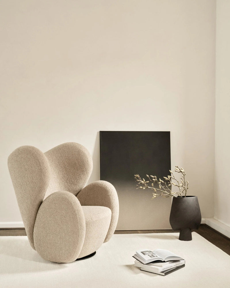Sphere Vase Square - 101 Copenhagen Vases - Big - Dark Grey - HORNE
