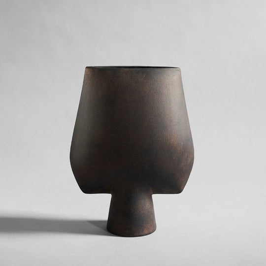 Sphere Vase Square - 101 Copenhagen Vases - Big - Coffee - HORNE