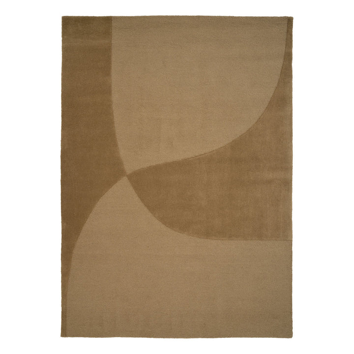 Split Plains rug in Mustard 170x240 (5.6' x 7.9')