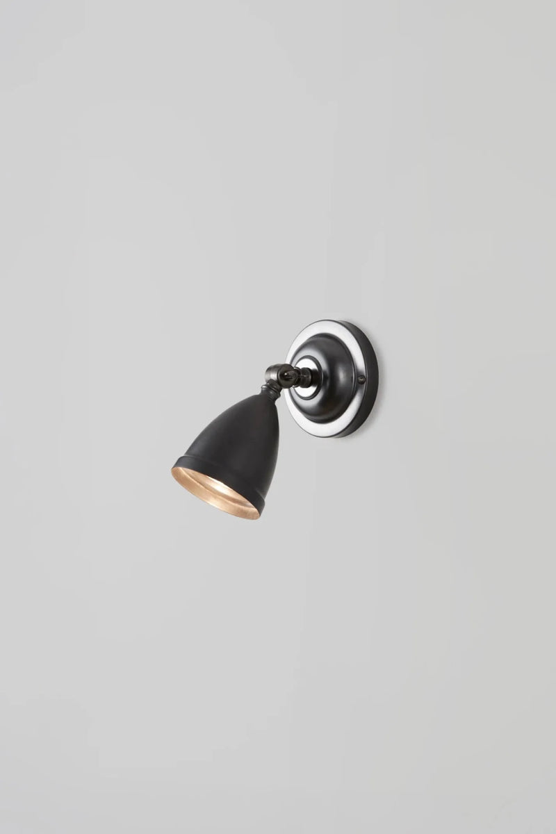 Spotlight GU10 with Shade - Original BTC Wall Sconces - Weathered Bronze - HORNE