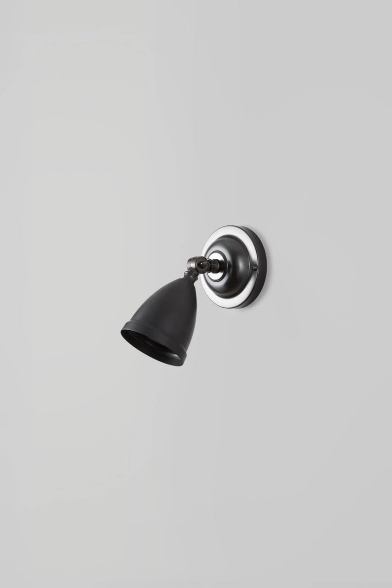 Spotlight GU10 with Shade - Original BTC Wall Sconces - Weathered Bronze - HORNE