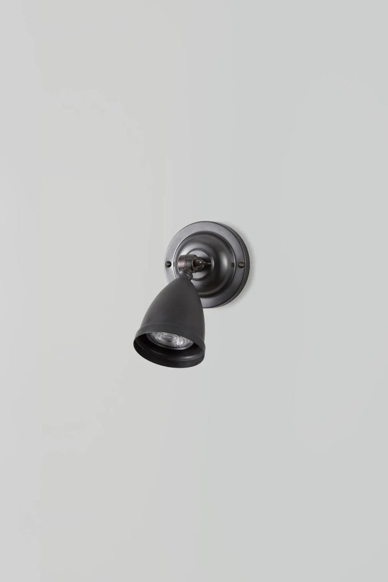 Spotlight GU10 with Shade - Original BTC Wall Sconces - Weathered Bronze - HORNE