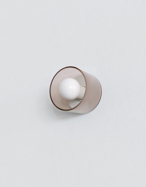 Spun Sconce - Ladies & Gentlemen Lighting - Rust Glass - HORNE