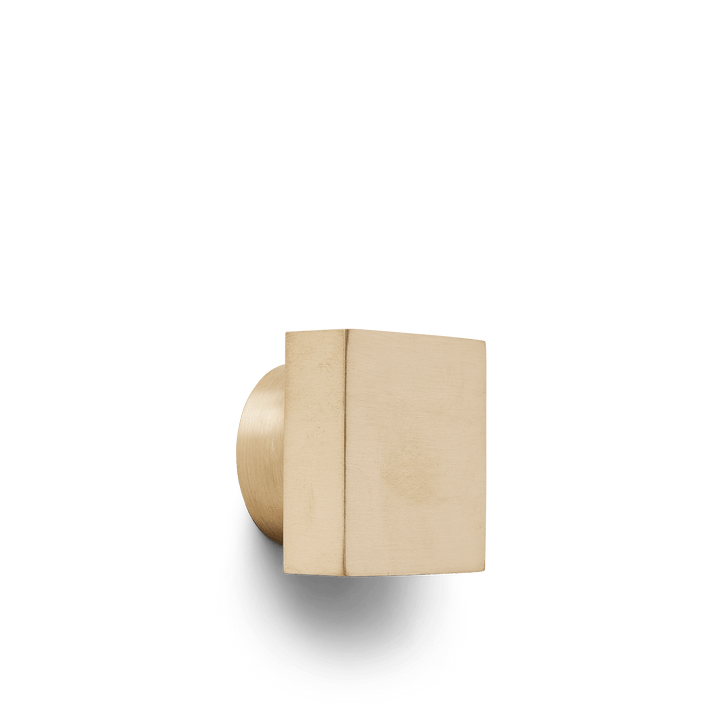 Square Hook - Ferm Living - Hangers & Hooks - Large - Brass - HORNE