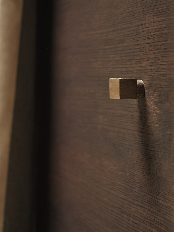 Square Hook - Ferm Living - Hangers & Hooks - Large - Casted Brass - HORNE