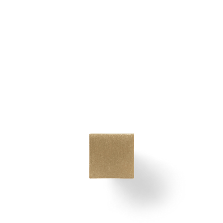 Square Hook - Ferm Living - Hangers & Hooks - Large - Casted Brass - HORNE