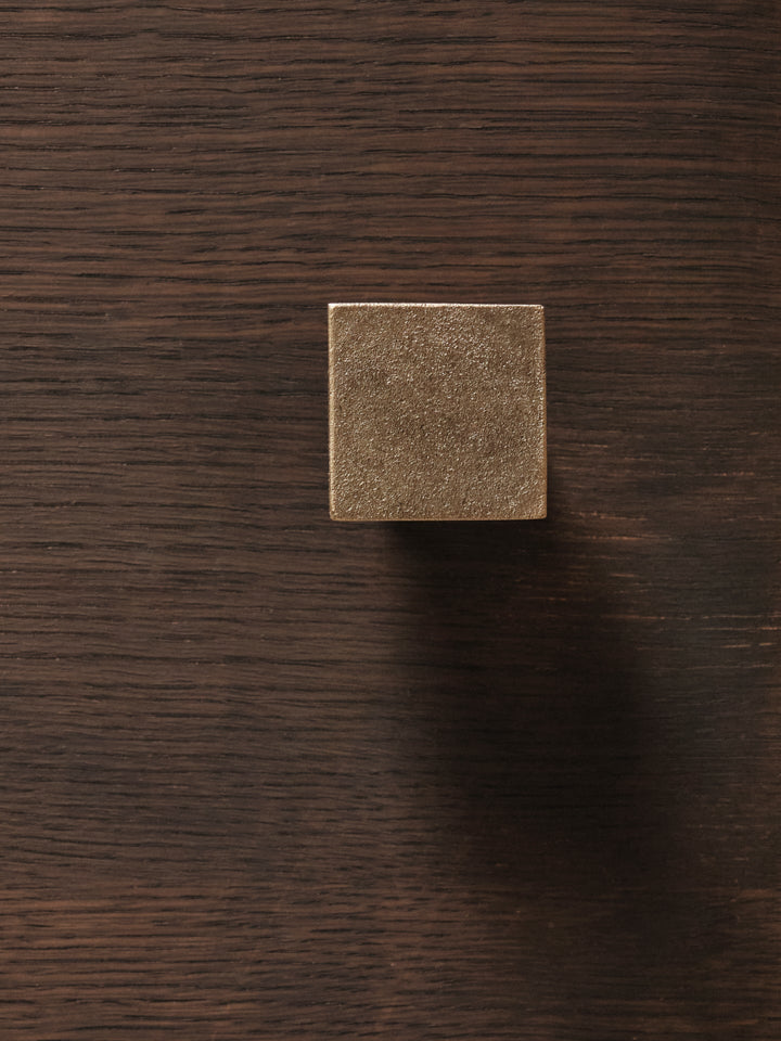 Square Hook - Ferm Living - Hangers & Hooks - Large - Casted Brass - HORNE