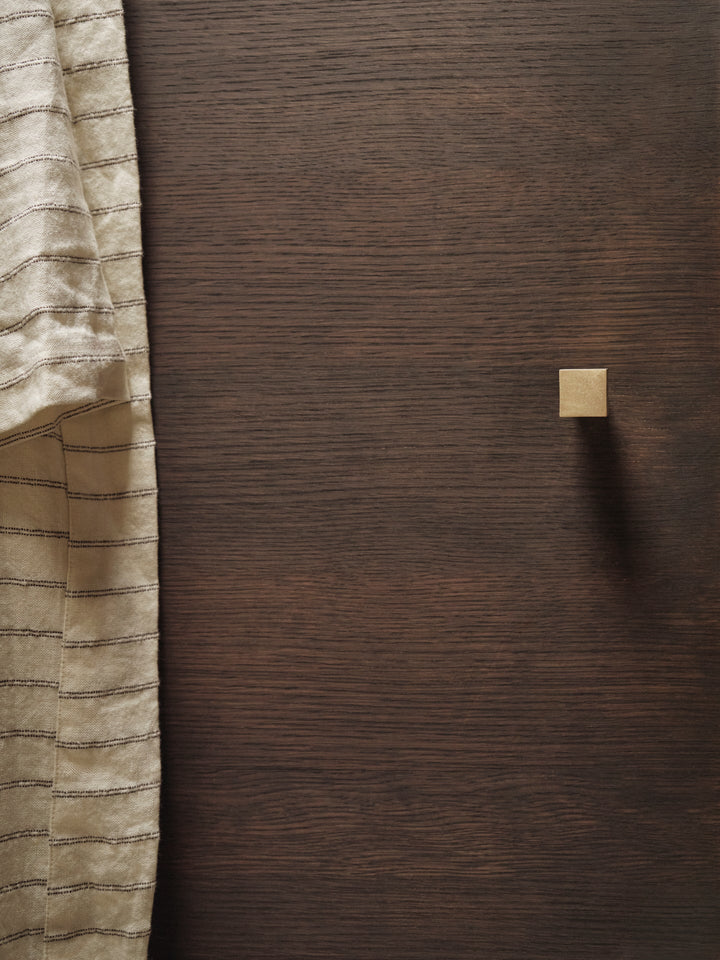 Square Hook - Ferm Living - Hangers & Hooks - Large - Casted Brass - HORNE