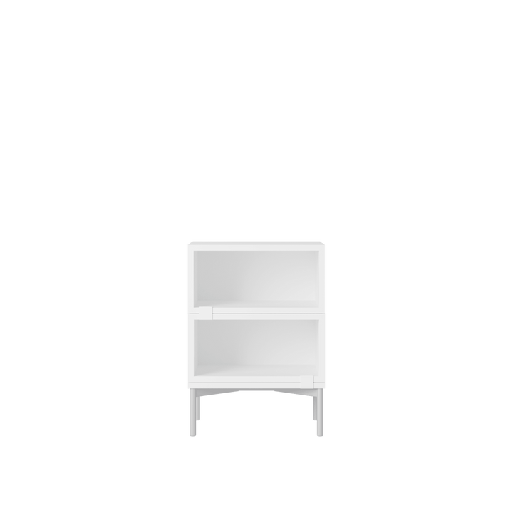 Stacked Storage System - Bedside Table - Con 1 - Muuto Tables - White - HORNE