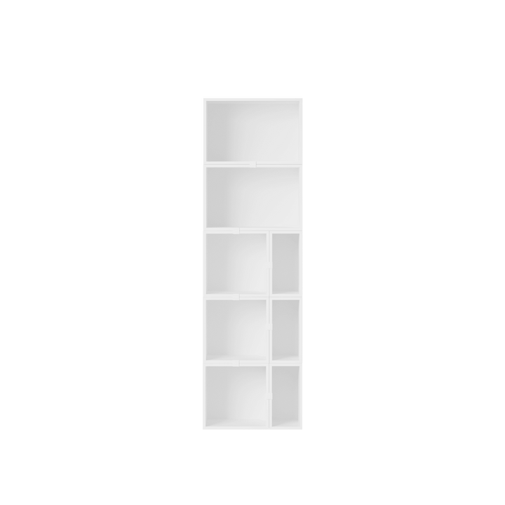 Stacked Storage System - Bookcase - Con 7 - Muuto Shelving - White - HORNE