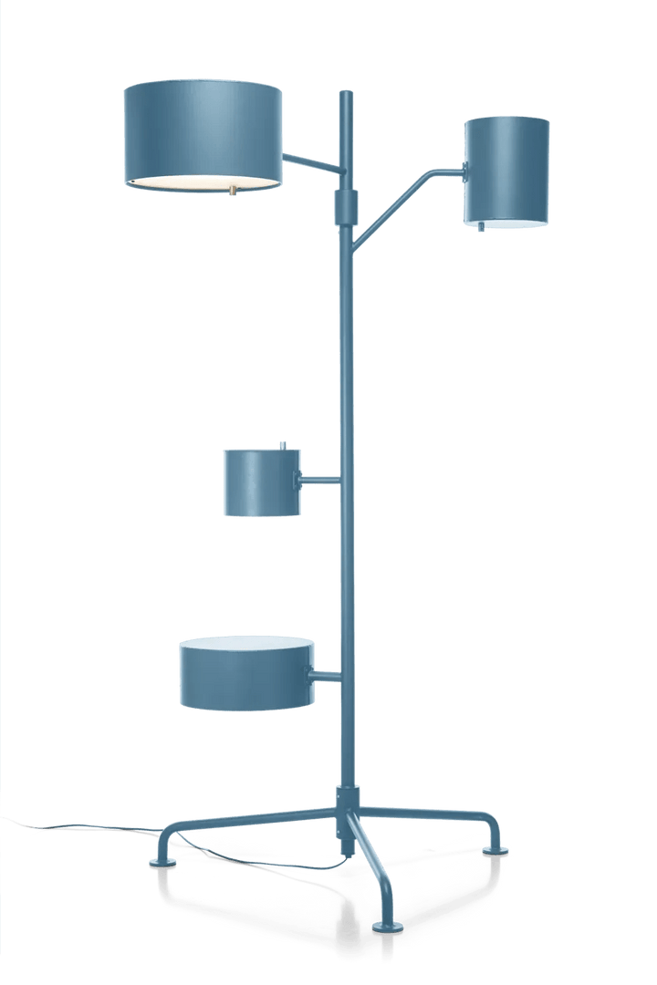 Statistocrat Floor Lamp - Moooi Lighting - Pastel blue - HORNE