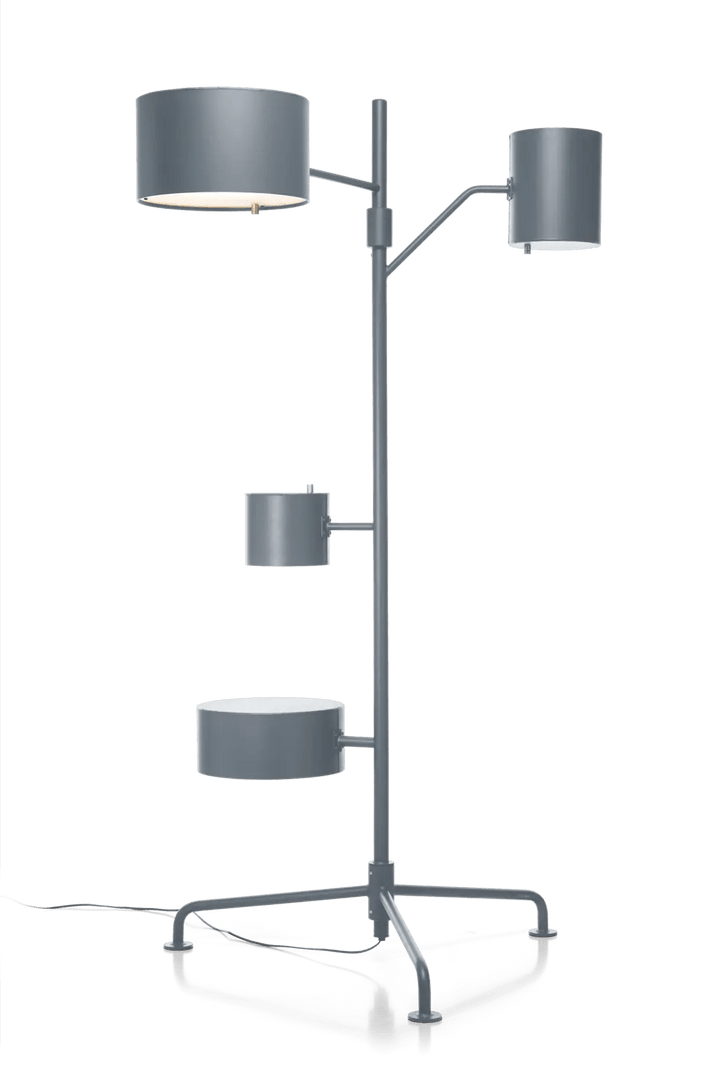 Statistocrat Floor Lamp - Moooi Lighting - Silver Grey - HORNE