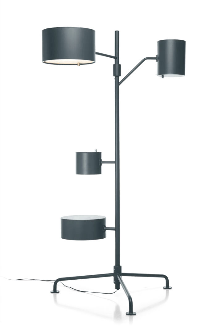 Statistocrat Floor Lamp - Moooi Lighting - Iron Grey - HORNE