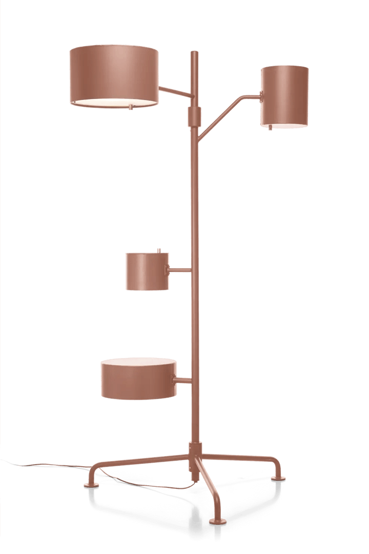 Statistocrat Floor Lamp - Moooi Lighting - Beige Red - HORNE