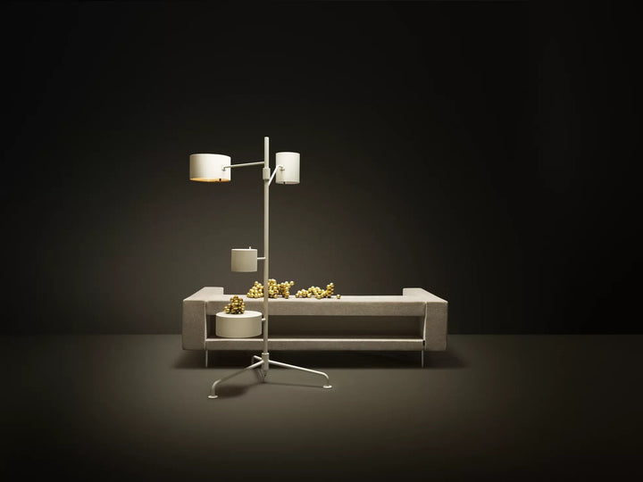 Statistocrat Floor Lamp - Moooi Lighting - Golden Yellow - HORNE