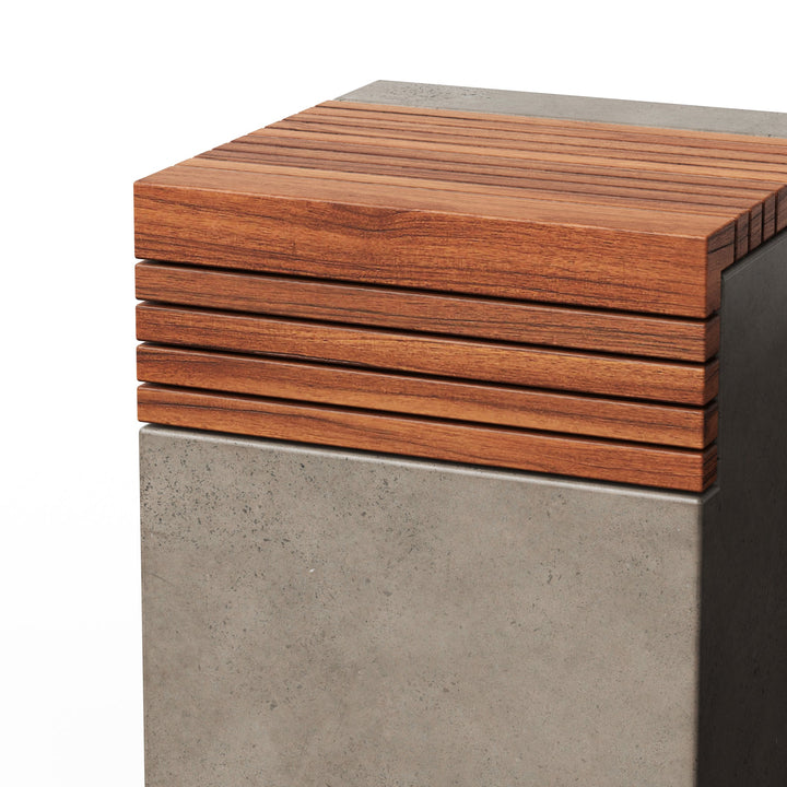 Stecca Cascata Stool - Urbia Stools + Benches + Ottomans - Ivory Terrazzo - HORNE