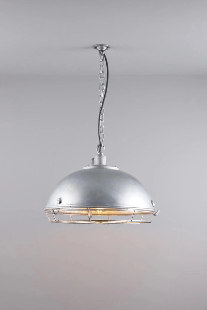 Steel Working Light - IP44 - Davey Lighting Pendants - HORNE