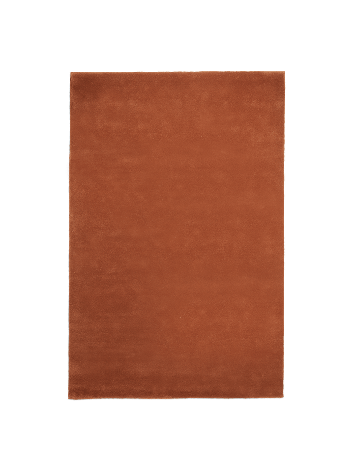 Stille Tufted Rug - Ferm Living Rugs - 98.4" x 63" - Red Brown - HORNE